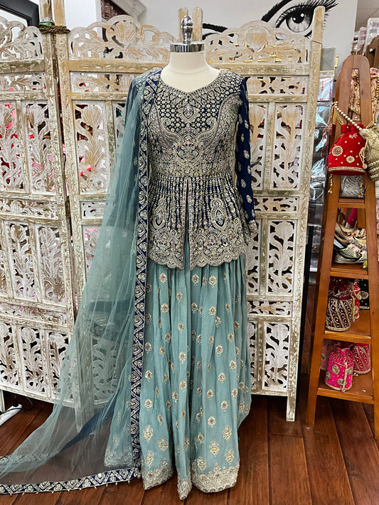 Light Blue Sharara