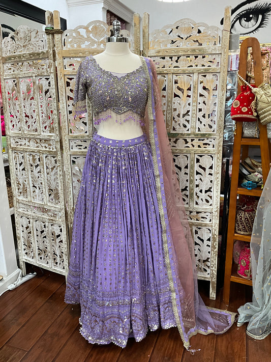 Lavender Lehenga